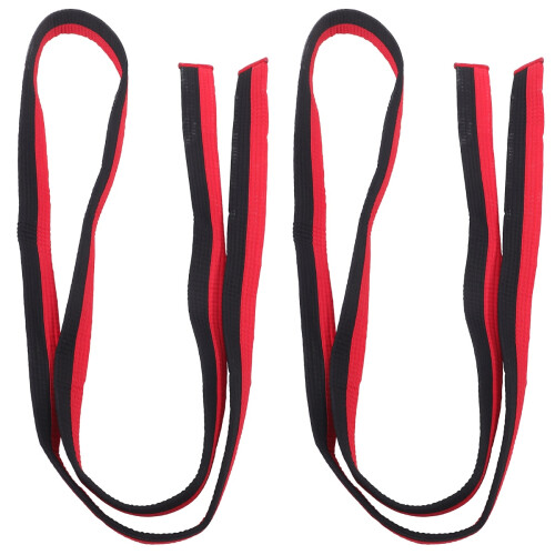 2Pcs Martial Art Karate Belt Flexible Polyester Training Waist Wrap