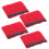 8Pcs Red Breathable Sponge Chin Pads Pad Replacement for Riding 2