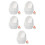 5 Pcs Cupcake Cases For Baking Cupcakes Liners Paper Muffin Cups 8