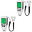 2Pcs Car Paint Depth Gauge Digital Thickness Tester White ABS Material 4