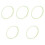 5Pcs Light Green Plastic Brake Hose Tubes for Bikes Durable Waterproof 4