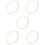 5Pcs Light Green Plastic Brake Hose Tubes for Bikes Durable Waterproof 9