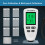 2Pcs Car Paint Depth Gauge Digital Thickness Tester White ABS Material 11