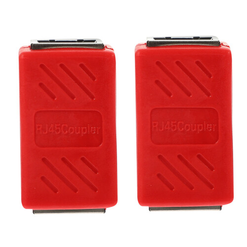 8 Pcs Network Cable Connector Jumper Abs Wireless 1
