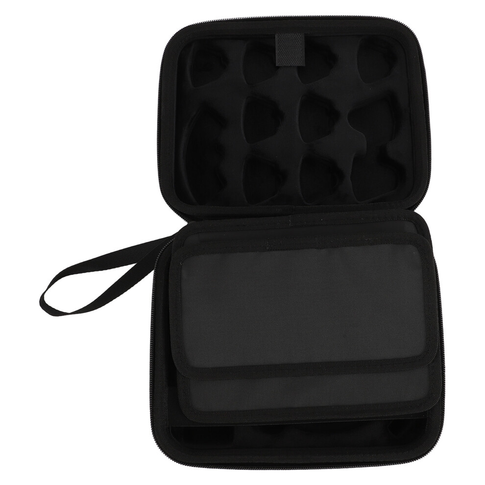Eva Hard Shell Carrying Case For Game Controller Portable Organizer Black 7891384430773