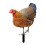 Weather-Resistant Acrylic Chicken Yard Decor 4