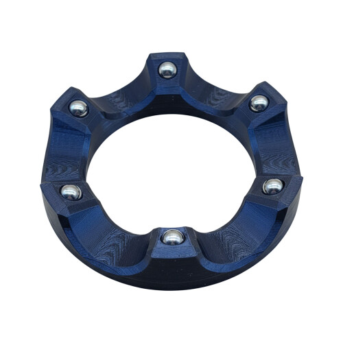 (Black) 360 Bowling Ball Sanding Pad Rotating Holder 1