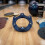 (Black) 360 Bowling Ball Sanding Pad Rotating Holder 5