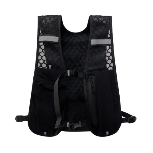 (Black) Hydration Vest for Running Hiking Cycling