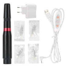 Rechargeable Permanent Makeup Machine Wireless MicroPigmentation Pen3Speed Gears Powerful Motor Up To35000RPM For Eyebrow Henna Eyeliner Lip Line