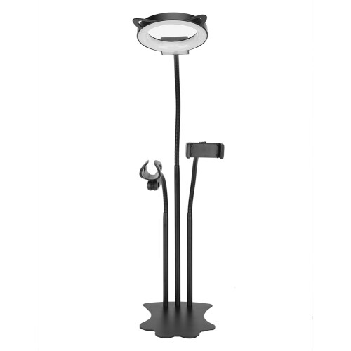 Soldering Helping Hands Station With LED Light Source And Magnifying Glass USB Powered Convenience Foldable Structure Easy Storage Durable Magnetic 2