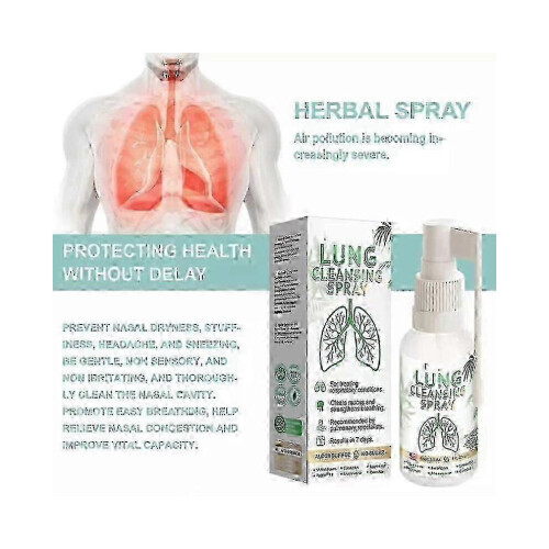 2024 Herbal Lung Cleansing Spray 1