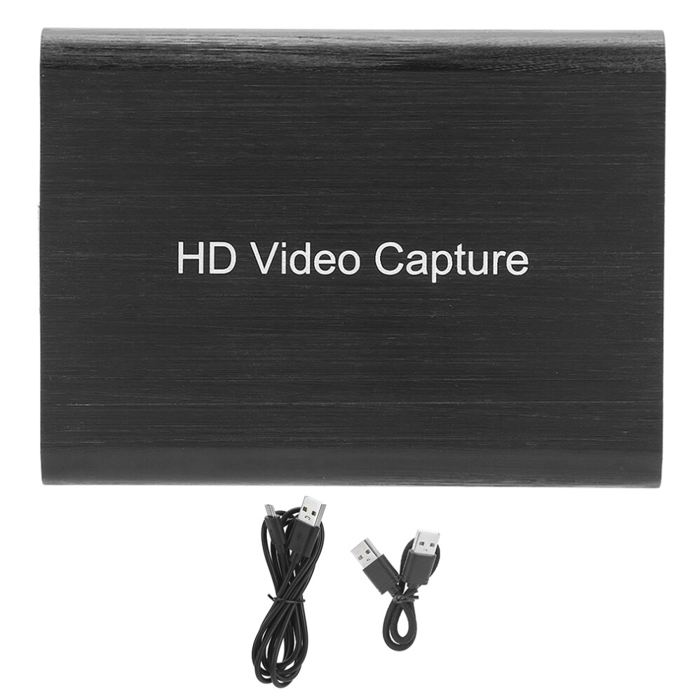 4K Video Capture Card Hdmi To Usb Streaming Device1080p For Nintendo Switch Ps5xbox Recording Compatible With Obs Studio Vlc Twitch Youtube 9175034624704