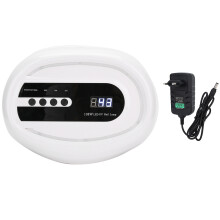 LED Digital Display Nail Dryer With Smart Auto Sensor Fast Gel Nail Polish Dual Light Source Curing Lamp Painless Soft Nail Light Low Heat Mode