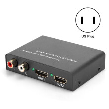 ARC Audio Extractor Compatible With4K Resolution, Stereo Audio Output And Optical Coaxial RCA Output, HDMI Splitter With HDCP Standards Compliance