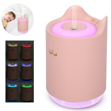 Pink 320ML USB Mini-Tischbefeuchter für Schlafzimmer & Büro