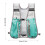 (Cyan) Hydration Vest for Running Hiking Cycling 2