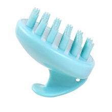 Silicone Comb Scalp Massager, Promote Blood Circulation Deep Clean Hair Wash Brush Alleviate Hair Loss for Dandruff Removal Strengthen Hair Roots