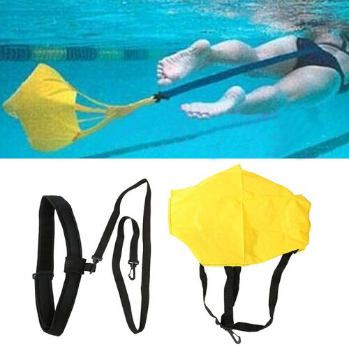 Swim Trainer Set with Resistance Bands & Parachute 1