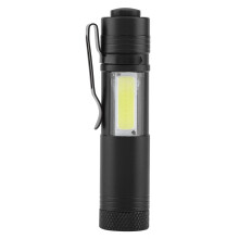 Enhanced Bass Soundbar Integrated LED Flashlight Rechargeable USB Charging Four Lighting Modes Lightweight Rainproof Aluminum Alloy Torch for Hiking