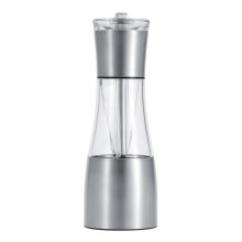 Manual Double Head Spice Grinder Stainless Steel Pepper Mill Salt And Pepper Tool For Kitchen Campsite Picnic BBQ