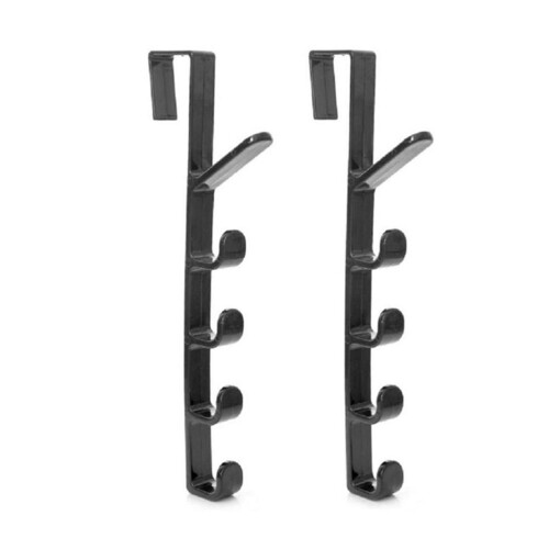 Πάνω από την πόρτα, κρεμάστρα με γάντζο With5Hangers, οργανωτής αποθήκευσης για είσοδο