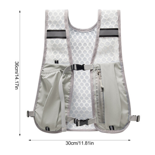 (Gray) Hydration Vest for Running Hiking Cycling 1
