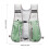 (Green) Hydration Vest for Running Hiking Cycling 3