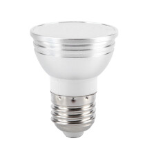 WiFi Controlled Color Changing Light Bulb6W RGB+CW LED Spotlight E27Base Smart Remote Control Lighting with Voice Activation and Decorative