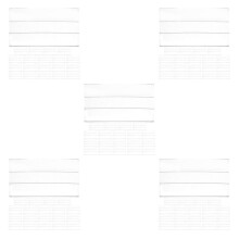 100Pcs Transparent Self-Adhesive Acrylic Price Display Sign Holders