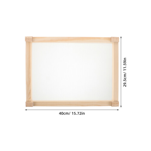 Handgemachtes Räucherstäbchen DIY Mesh Tablett Aus Holz Beige 2