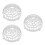 3Pcs Transparent Plastic Breathable Floral Soil Protector for Planters 4