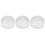 3Pcs Transparent Plastic Breathable Floral Soil Protector for Planters 6