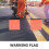 5Pcs Dot Compliant Orange Safety Flags Mesh Load Warning for Transport 6