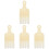 4St Plastic Royal Jelly Graver Pen Wit Voor Accessoires 1