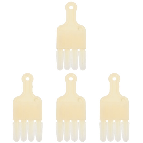 4St Plastic Royal Jelly Graver Pen Wit Voor Accessoires