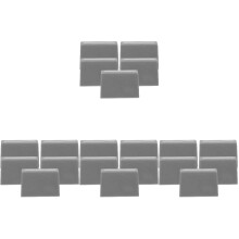 20St Grijze Rubber Fader Buttons Voor Mixer, Geschikt Voor Vervanging
