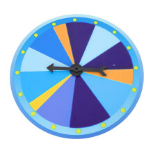 2Pcs Fun Draw Game Wheels Wall Hanging Prize Toys Durable Party Supply