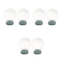 6St Clear Snow Globe Knutselsets Voor Feestdecoratie En Huisdecoratie