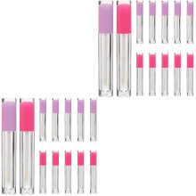24St Heldere Lippenbalsem Tubes Zwart Plastic Voor Lippenkleur Opslag