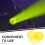 5Pcs Yellow Light Diffuser Film Sheets Pet for Home LED Color Changing 10