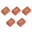 5St Mahjong Accessoires Windindicator Koffie Met Luxe Ontwerp 3