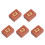 5St Mahjong Accessoires Windindicator Koffie Met Luxe Ontwerp 6