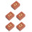 5St Mahjong Accessoires Windindicator Koffie Met Luxe Ontwerp 7