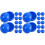 100St Compacte PVC Ballen Openbaar Voor Interactief Feestspel Decor 7