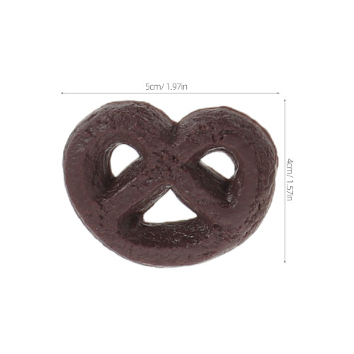 20Pcs Artificial Cookie Models PVC Durable Assorted Color Party Props 1