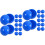 100St Compacte PVC Ballen Openbaar Voor Interactief Feestspel Decor 8