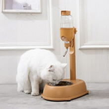 (Vital Orange 500ml) Small Pet Water Bottle for Cage - Dogs, Cats, Rabbits