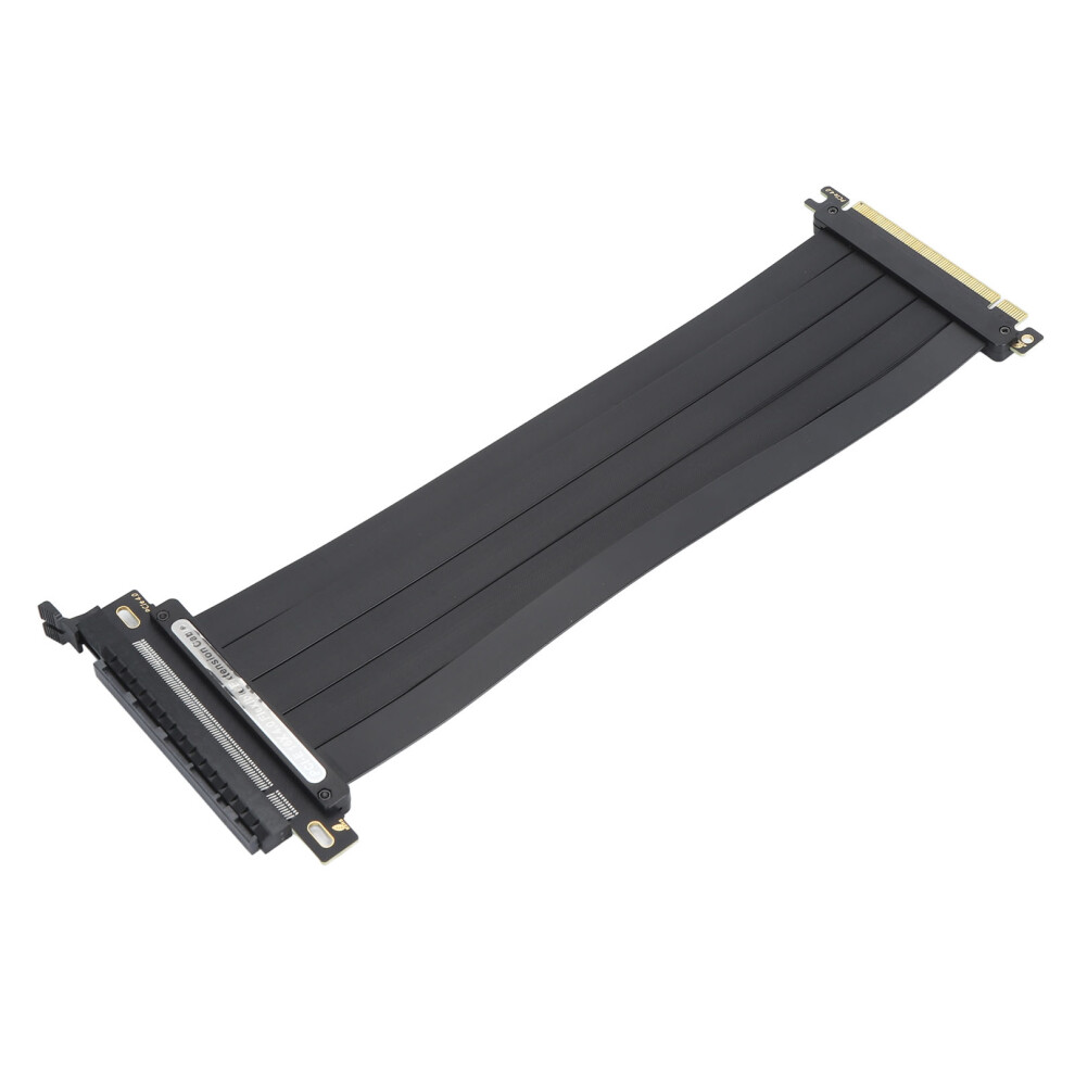 Pcie 4.0 X16 Gpu Riser Cable 250Mm 180 Emi Shielded Flexible Extension 3661387514916