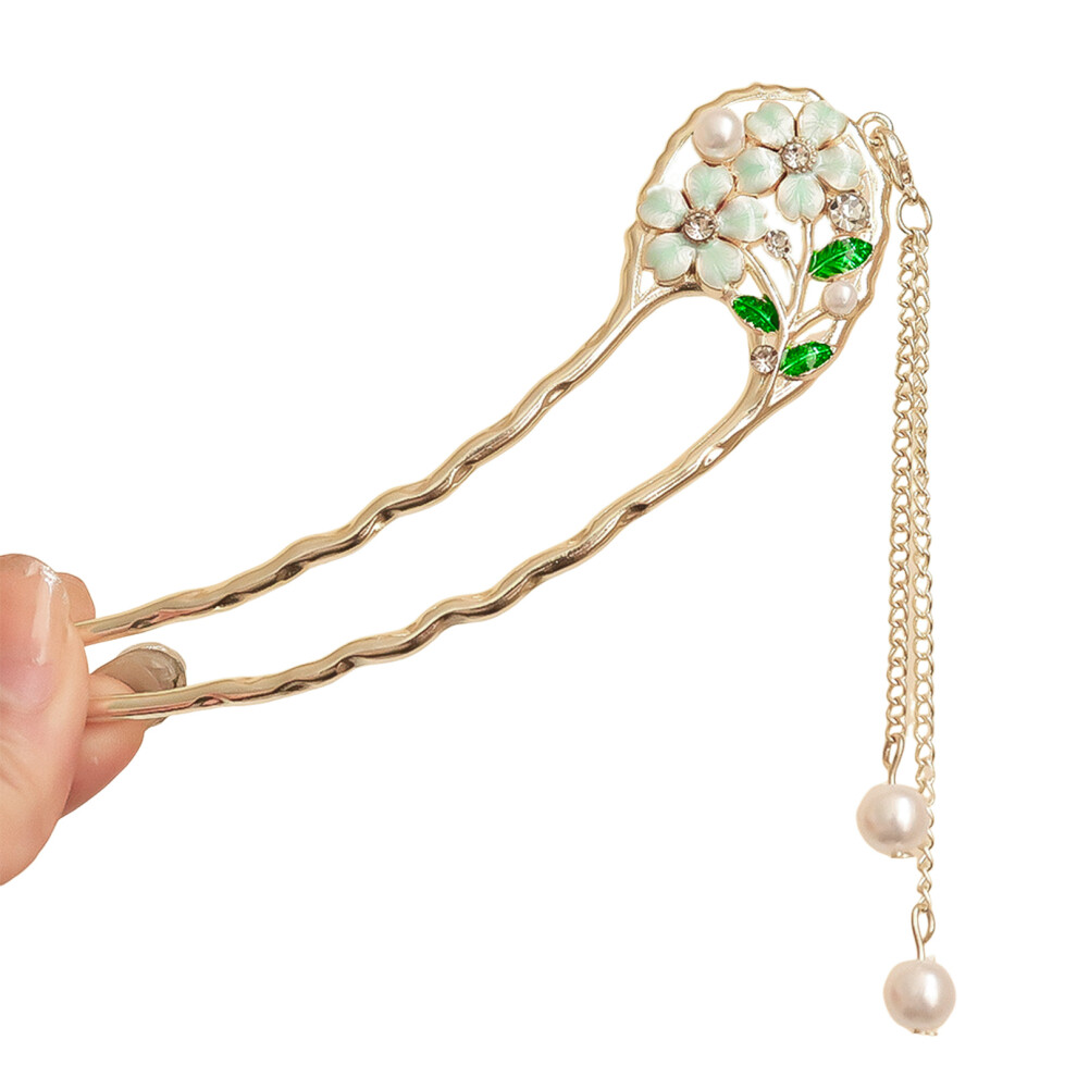 Creation-3C Unisex Chinese Metal U-Shape Hair Sticks, Hairpins